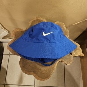 Nike Dri-Fit Kids Blue Bucket Hat